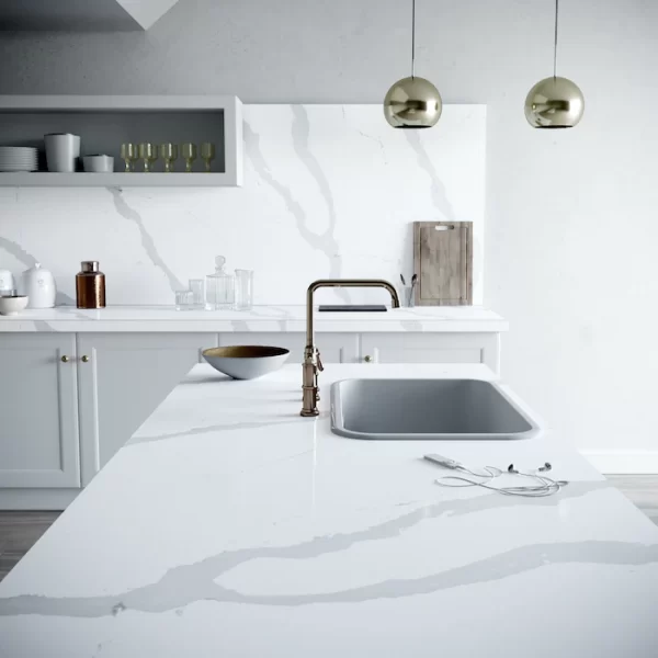 bianco-calacatta_Silestone_Kitchen