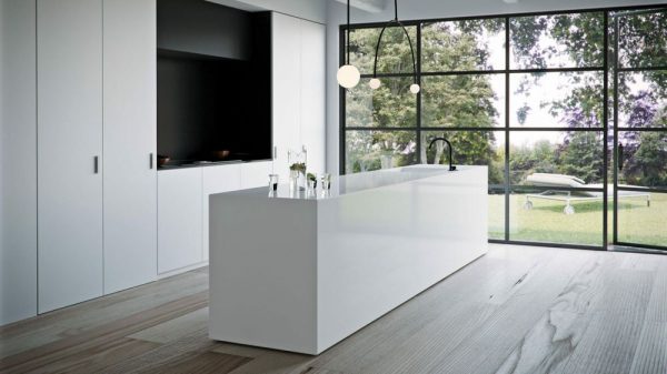 VividWhite_Caesarstone_Island